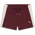 Puma T7 Pintuck 4"Shorts Women, Clothing, Ruby Shimmer, L