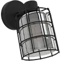 Eglo Consaca, Overflateegnet, E27, 1 ampuller, 220-240 V, Sort, Gjennomsiktig