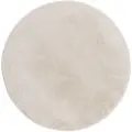 KM Home KM HomeSoft Pile Rug Dream RoundNaturLugg- & ryetepperFra Homeroom