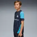 Puma Olympique de Marseille Training Jersey Youth, Clothing, Navy/Azure, 5-6Y