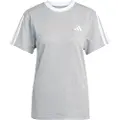 Adidas Essentials 3 Stripes Boyfriend Kortarmet T-skjorte
