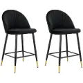 Loft 24 Loft24Spisestol MARLIS, 2-pk.SvartStolerFra Homeroom