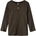 Name It Mini Ribb Knapp Langermet Topp