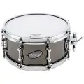 Ahead 13" x 6" Black On Brass Snare Drum w/Trick Strainer - Secondhand
