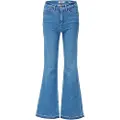 Salsa Jeans Faith Crack Push In Flare Fit Jeans