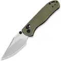 Kizer Cutlery Drop Bear 2 Clutch Lock foldekniv, Green Micarta, Satin