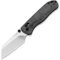Kizer Cutlery Drop Bear 2 Clutch Lock foldekniv, Black Micarta, Satin