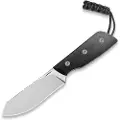 Straight Line Digger - Stonewashed - Black G10 kniv