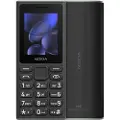 Nokia 105 (2024) - Funksjonstelefon - dobbelt-SIM - RAM 4 MB / Internminne 4 MB - microSD slot - svart