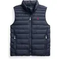 Ralph Lauren for boy. 323969872002 Foldable padded waistcoat P-Layer 2 blue (8años=136/138cm), Casual, Cotton, Navy, children's fashion