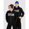 Sour Solution Army Hettegenser med glidelås svart