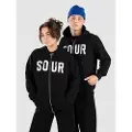 Sour Solution Army Hettegenser med glidelås svart