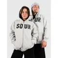 Sour Solution Army Hettegenser med glidelås grå