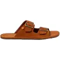 El naturalista for man. 256821123005_023 Brown Leather Sandals N5682 (39), Flat, Buckle, Casual