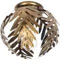 QAZQA Vintage taklampe gull 24 cm - Botanica