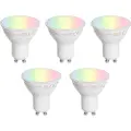 LUEDD Sett med 5 GU10 50mm LED-pærer Klar 4,7W 400 lm 2200-2400K
