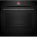 Bosch Serie | 8 HBG7721B1 - Ovn - innebygd - fordypning - bredde: 56 cm - dybde: 55 cm - høyde: 58.5 cm - med selvrens - Klasse A+ - svart