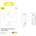 Baseus Gan6 Pro Fast 2c+2u 65w Usb-c Vegglader
