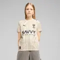 Puma KIDSUPER x AL-HILAL SFC Jersey Youth, Clothing, Alpine Snow/Club Navy, 15-16Y