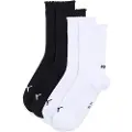 Puma Women's Classic Socks (2-Pack), Women, White/Black, 39/42