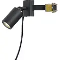 QAZQA Utendørs spotlight svart for tre GU10 50mm roterbar og vippbar IP65 - Solo