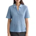 Scotch & Soda Crochet Kortermet Poloskjorte