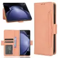 Mtp Products Samsung Galaxy Z Fold6 Lommebok-deksel med Kortholder - Rosa