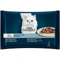 Gourmet Blandet prøvepakke - Gourmet Perle 4 x 85 g - Mix V (4 Sorter Duo fra havet)