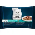 Gourmet Blandet prøvepakke - Gourmet Perle 4 x 85 g - Mix IIII (4 Sorten Delikatesser fra havet)