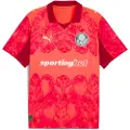 Puma KIDSUPER x SE PALMEIRAS Jersey Men, Sport, Glowing Red/Dark Crimson, XL