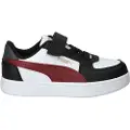 Puma Caven 2.0 Kids'Sneakers, Shoes, Black/Regal Red/White, 30