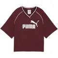 Puma Ess Relaxed Cropped Kortarmet T-skjorte