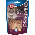 Trixie PREMIO Kattegodbit Hjerter med Andebryst & Lysing 50g