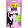 GimCat Duo Soft Snacks 50 g - Lam & Fjærkre