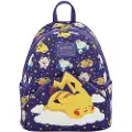 Loungefly Pokémon Pikachu Friends Soving Og Ryggsekk 26 Cm