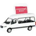 Herpa 013468 H0 Bus model Mercedes Benz Sprinter bus højtag, hvid