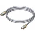 Leviton Brand-Rex GPCPCU010-888HB, 1 m, Cat5e, U/UTP (UTP), RJ-45, RJ-45, Grå