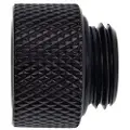 Alphacool Eiszapfen Connector Series Extension - Armatur for væskekjølesystem - mørkesvart