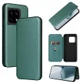 Mtp Products OnePlus 10 Pro Flip-deksel - Karbonfiber - Grønn