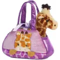 FANCY PALS Aurora Giraffe In A Bag Bamse