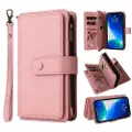 Mtp Products Multipurpose Serie iPhone 14 Pro Lommebok-deksel - Rosa