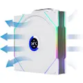 Lian Li Unifan Tl-lcd Wireless Reverse Vifte 120 Mm
