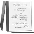 Amazon Kindle Scribe - 1. generasjon - eBook-leser - 64 GB - 10.2 monokrom - berøringsskjerm - Bluetooth, Wi-Fi - Tungsten