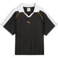 Puma T7 Relaxed Football Jersey Women, Clothing, Black, M
