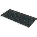 Deltaco Wireless Mini Keyboard Bluetooth Black (Nordic) - Tastatur - Nordisk - Svart