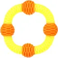 Flamingo hundeleketøy Lipa ring med baller - Ø 19 x H 4,9 cm