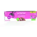 Schesir Complete Nutrition filet i gelé 6 x 140 g - Tunfisk med skinke