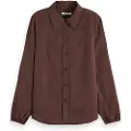Scotch & Soda Viscose Jacquard Skjorte Med Lange Ermer