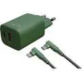 Hune Eco Med Usb C Til Lightning-kabel Usb-a-og Usb-c-vegglader 20w