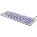Deltaco TB-508 - Tastatur - bakgrunnsbelyst - USB - Nordisk - grå, svart